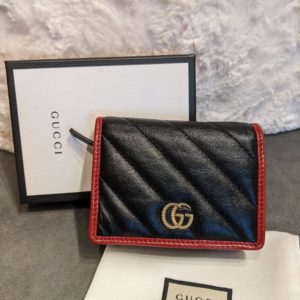 Gucci Black X Red Women Wallet