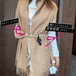 Coach Cashmere Scarf