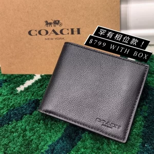 Coach Slim ID Card Case Wallet
