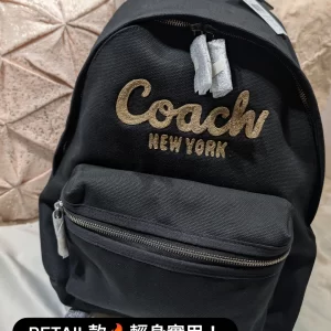 Coach Cargo Backpack Black Cam76